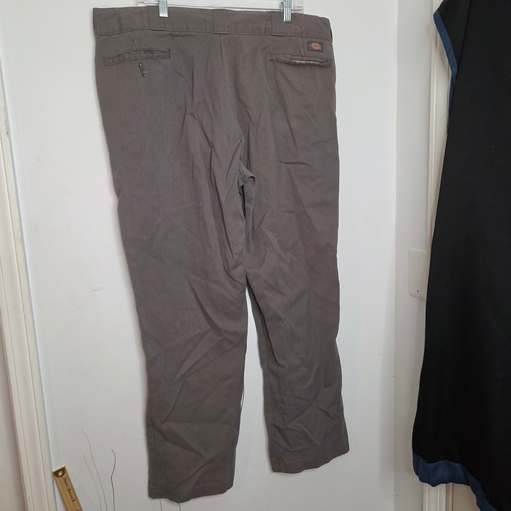 Dickies 874 Flex Original Fit Work Pants Mens 42x32 Charcoal Gray Straight Leg - Picture 2 of 7